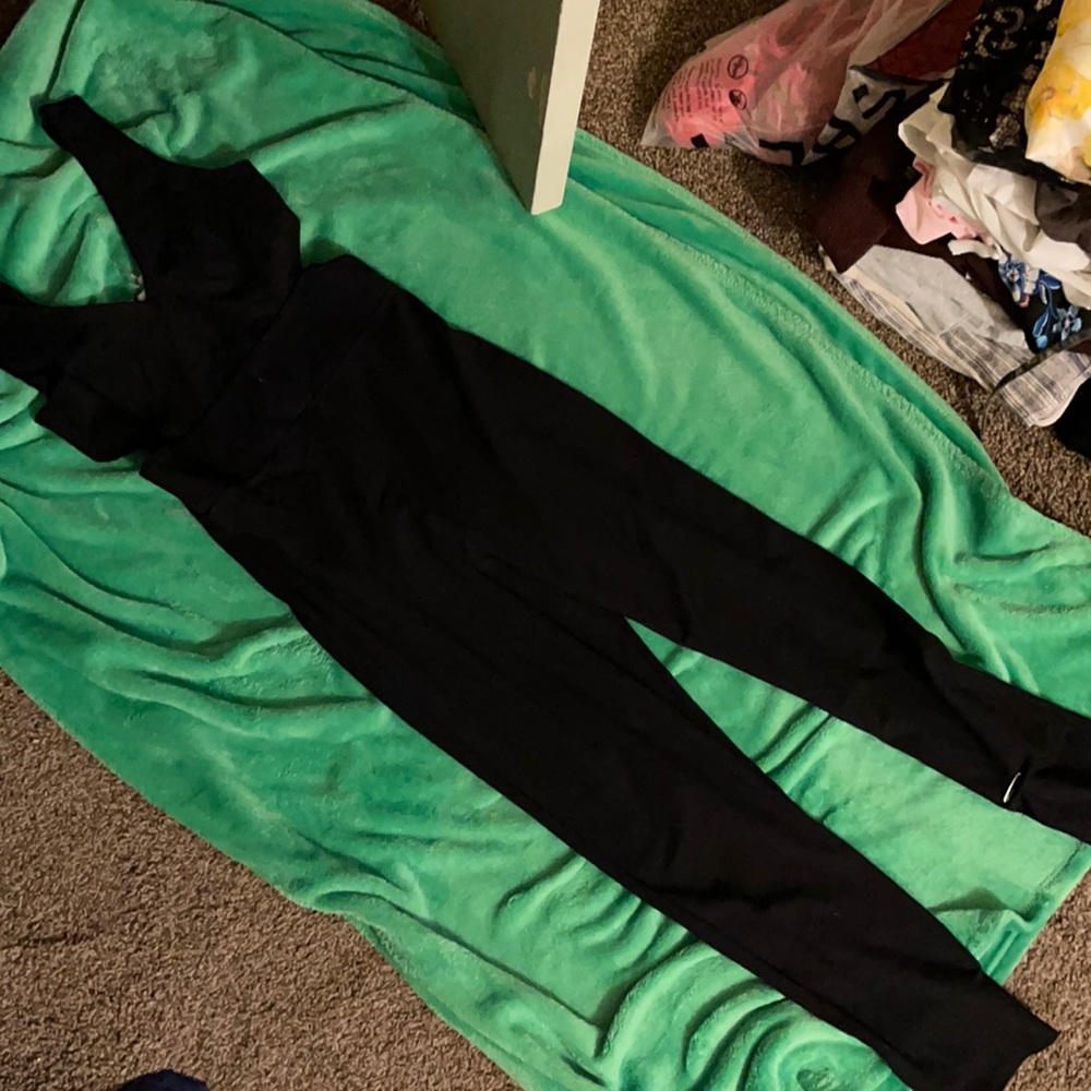Black jumpsuit